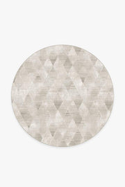 Kavi Mosaic — Halı, Taş, ROUND, beyaz zemin, 6R