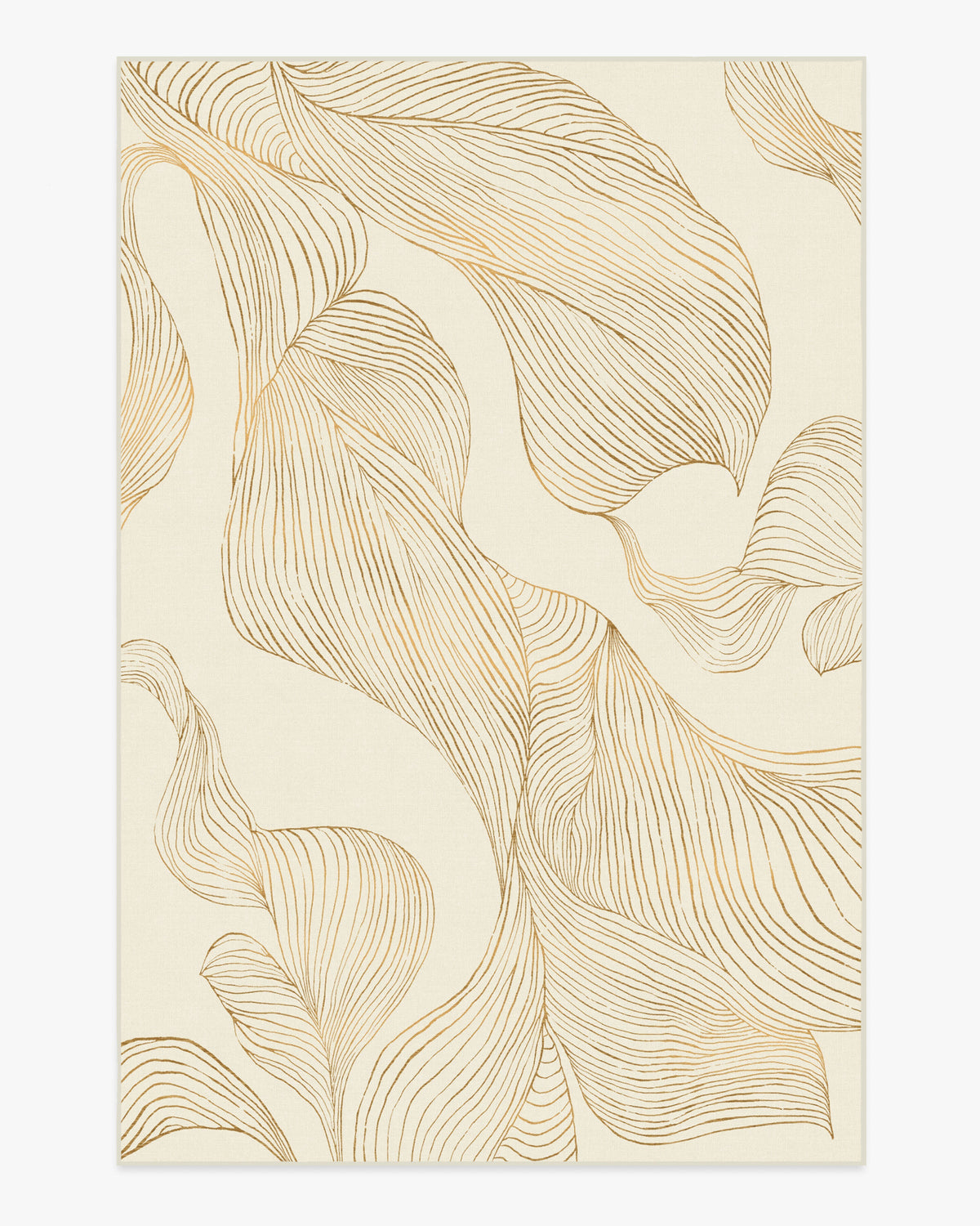 Sana — Halı, Krem Altın, AREA, beyaz zemin, 6x9