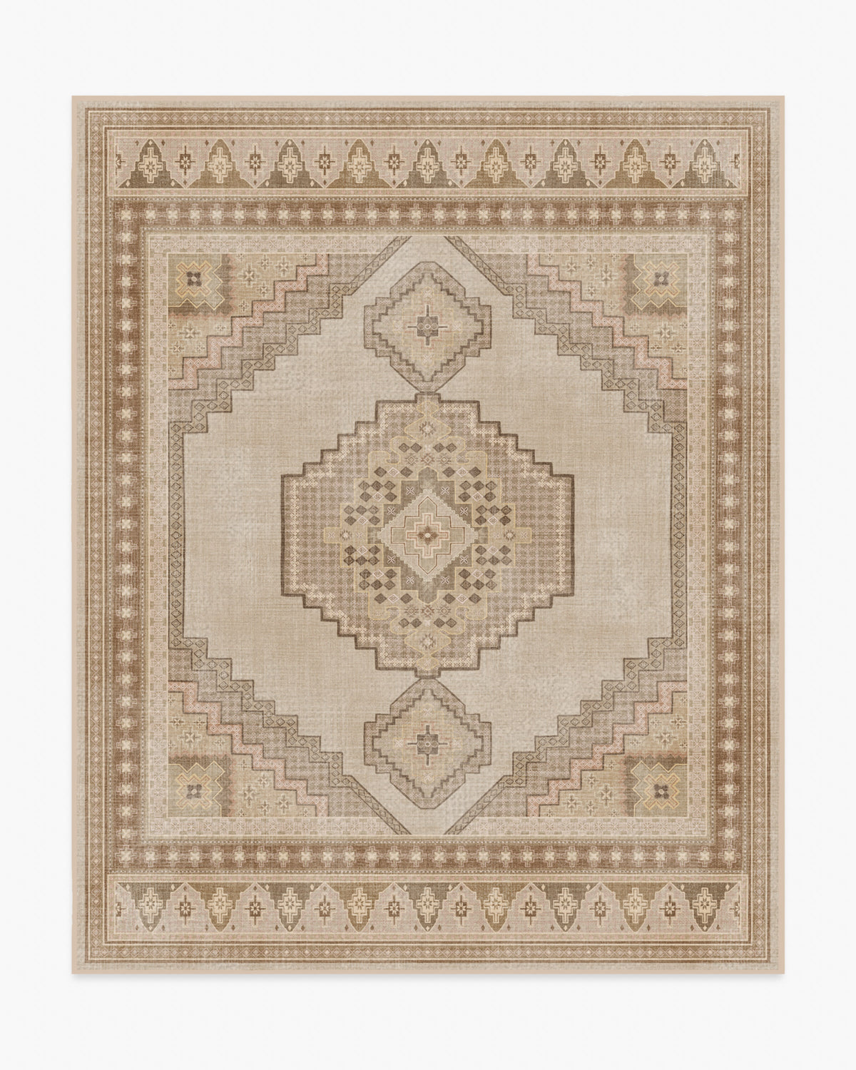 Rayne — Halı, Doğal, AREA, beyaz zemin, 8x10