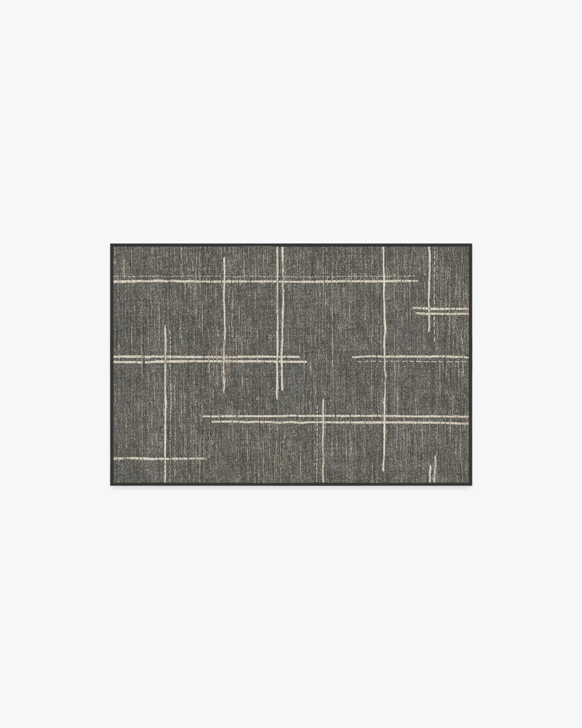 Stellan — Halı, Antrasit, AREA, beyaz zemin, 2x3
