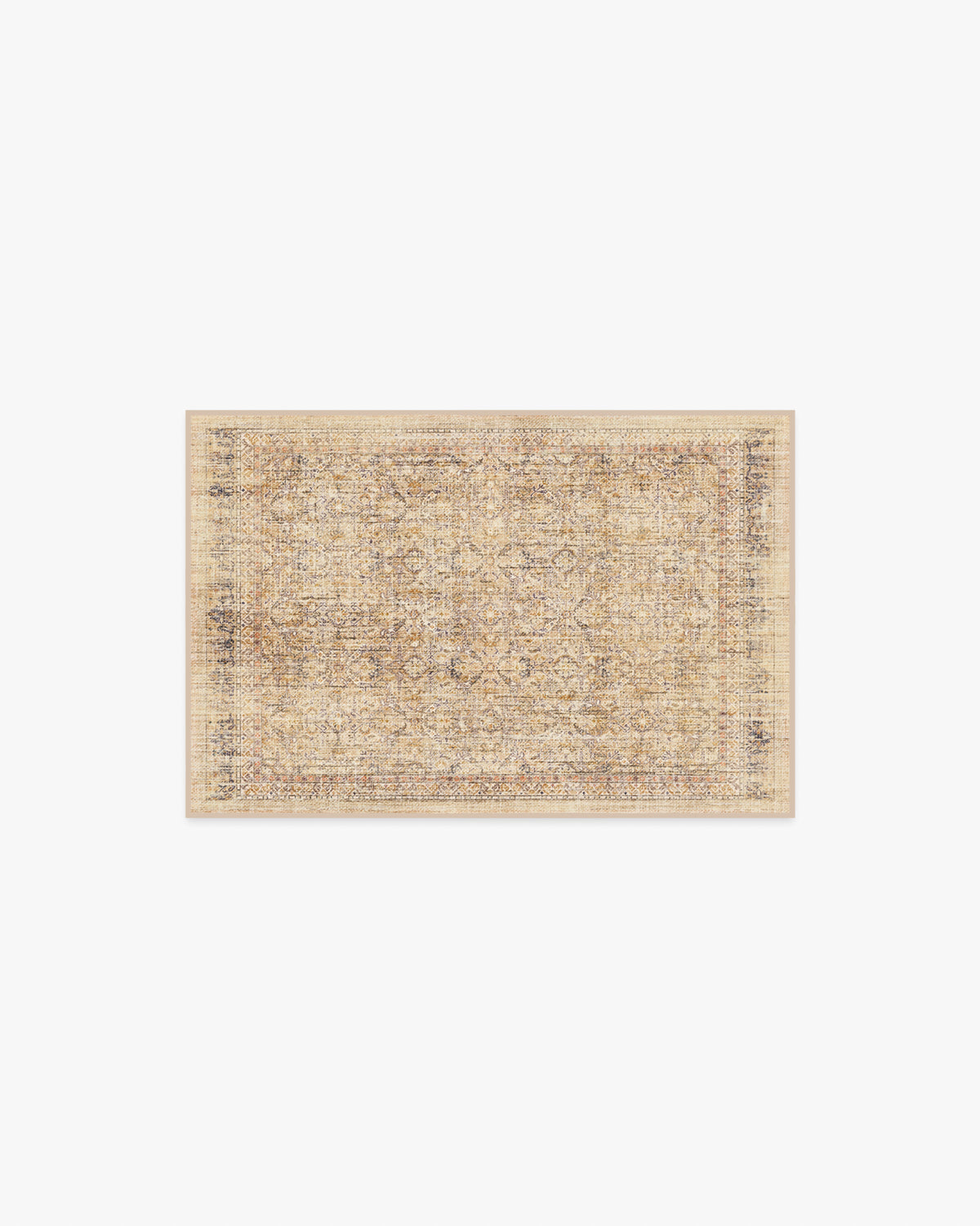 Frances — Halı, Sandstone Kahverengi, AREA, beyaz zemin, 2x3