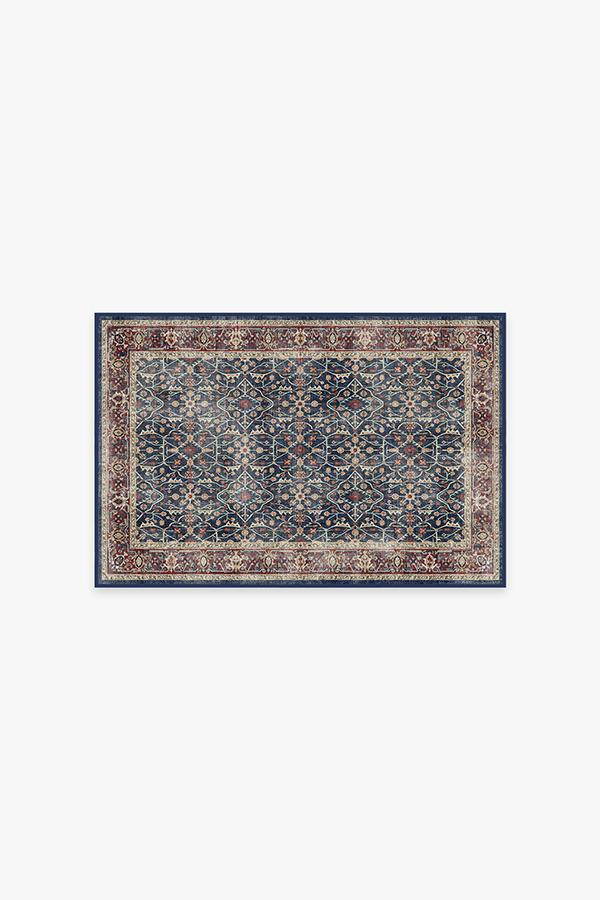 Celestine — Halı, Safir, AREA, beyaz zemin, 2x3