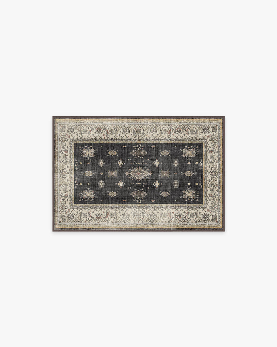 Verena — Halı, Koyu Ahşap, AREA, beyaz zemin, 2x3