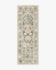 Juniper — Halı, Nötr Çok Renkli, RUNNER, beyaz zemin, 2x7