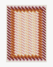 Echo — Halı, Auburn, AREA, beyaz zemin, 5x7
