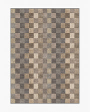 Flux — Halı, Soft Bej, AREA, beyaz zemin, 5x7