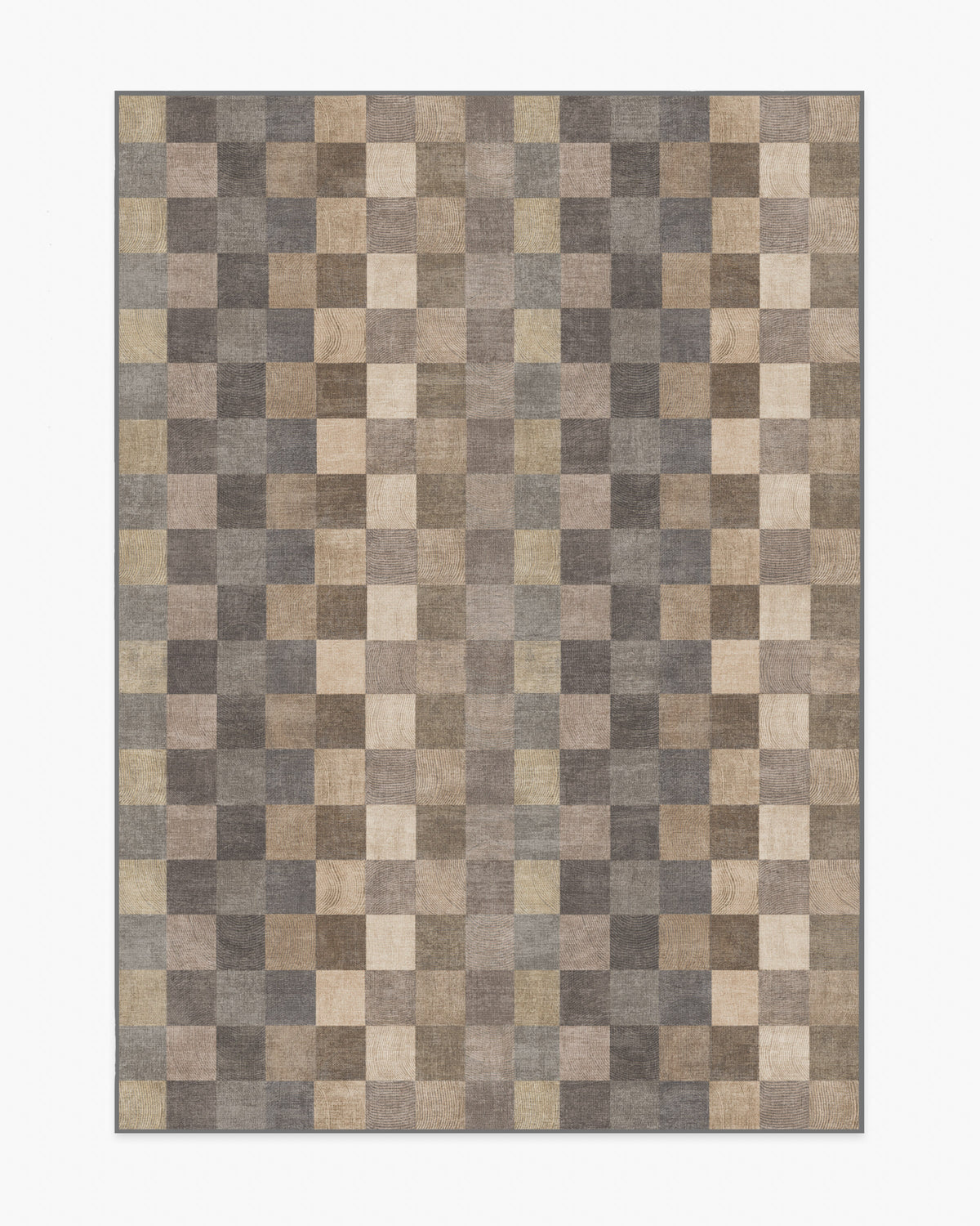 Flux — Halı, Soft Bej, AREA, beyaz zemin, 5x7