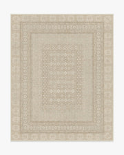 Cyrus — Halı, Bej Fildişi, AREA, beyaz zemin, 8x10