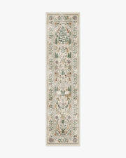 Juniper — Halı, Nötr Çok Renkli, RUNNER, beyaz zemin, 2x10