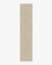 Cyrus — Halı, Bej Fildişi, RUNNER, beyaz zemin, 2x12