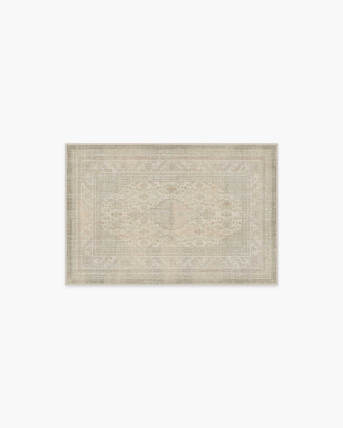 Rowan — Halı, Soft Gri Fildişi, AREA, beyaz zemin, 2x3