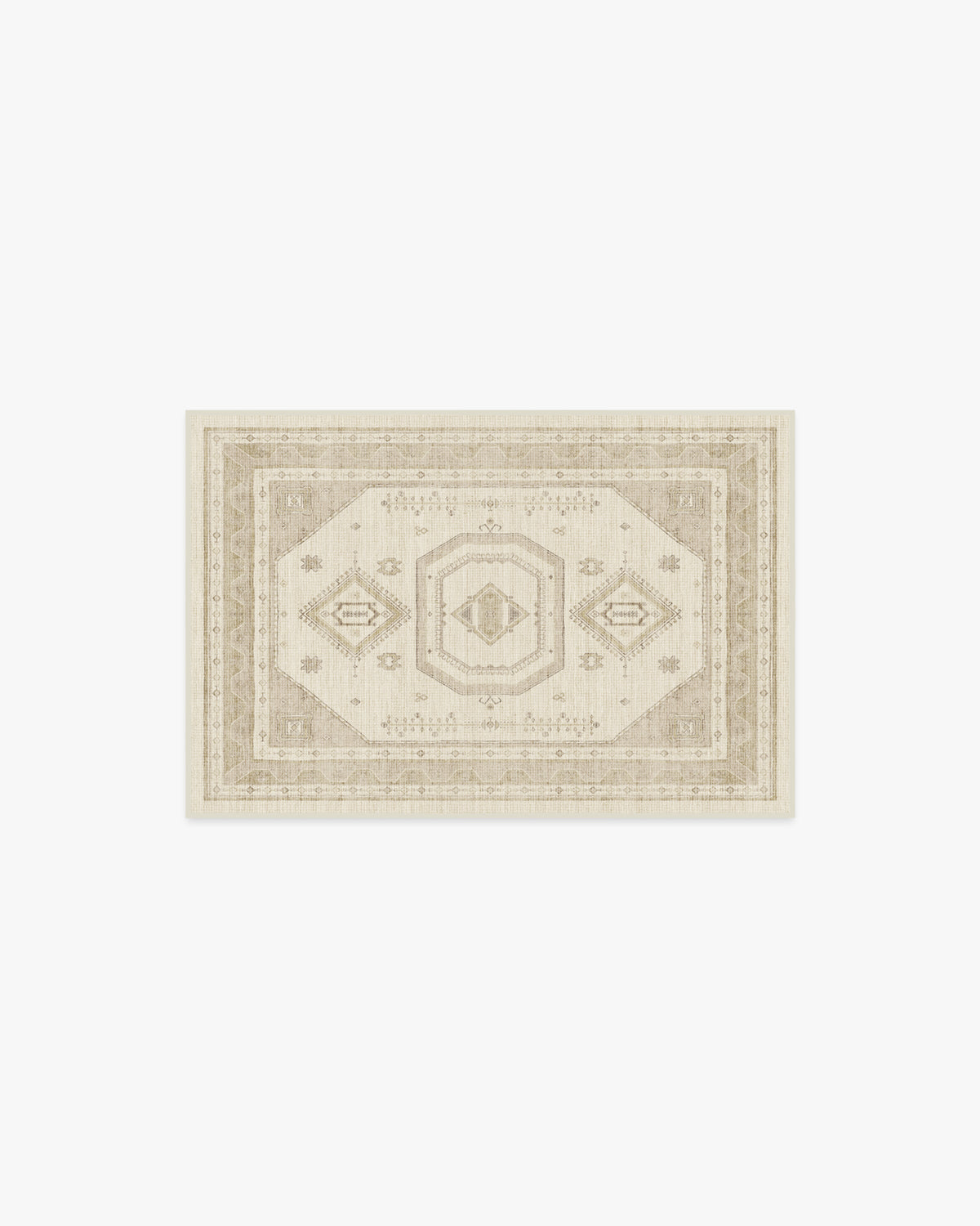 Shira — Halı, Fildişi Doğal, AREA, beyaz zemin, 2x3