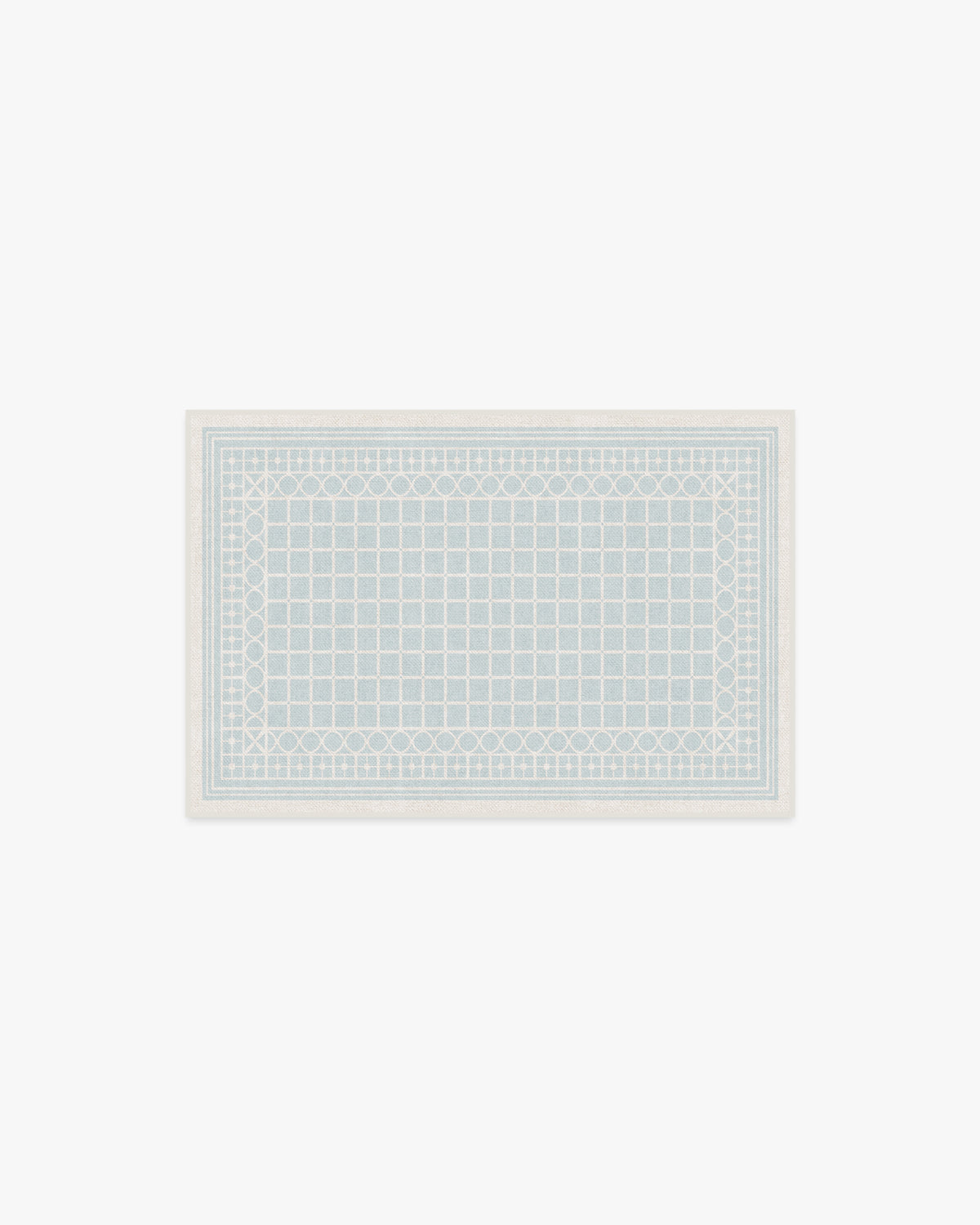 Gray Malin Palm Beach — Halı, Powder Mavi, AREA, beyaz zemin, 2x3