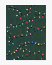 Let It Glow — Halı, Yeşil, AREA, beyaz zemin, 5x7