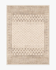 Fernanda — Halı, Krem, AREA, beyaz zemin, 5x7