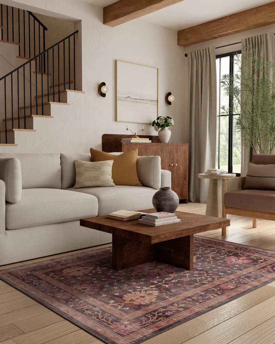 Serafina — Halı, Mercan Bordo, AREA, yaşam alanı, 5x7