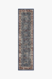 Celestine — Halı, Safir, RUNNER, beyaz zemin, 2x10