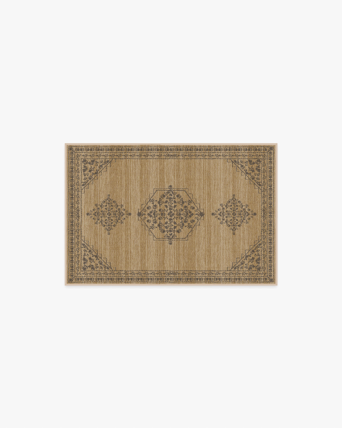 Alette — Halı, Taba Antrasit, AREA, beyaz zemin, 2x3