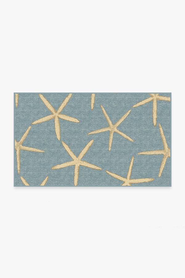 Starfish — Halı, Pale Mavi, AREA, beyaz zemin, 3x5