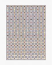 Maja — Halı, Taş Mavi Çok Renkli, AREA, beyaz zemin, 5x7