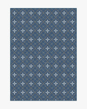 Alva — Halı, Lacivert, AREA, beyaz zemin, 5x7