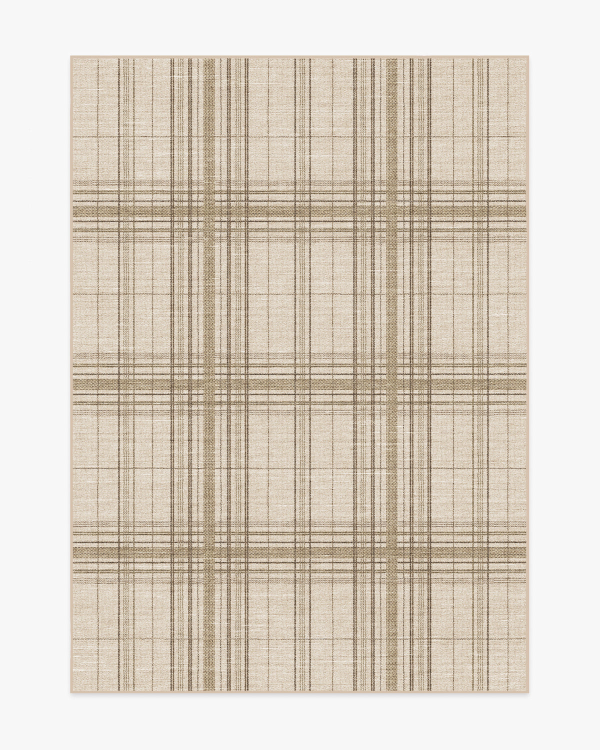 Beckett — Halı, Nötr, AREA, beyaz zemin, 5x7