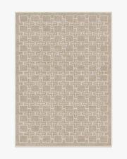 Fletcher — Halı, Nötr, AREA, beyaz zemin, 5x7
