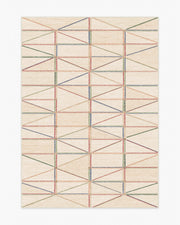Ulysses — Halı, Çok Renkli, AREA, beyaz zemin, 5x7