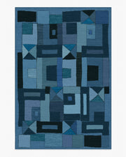 Modra — Halı, Çivit, AREA, beyaz zemin, 6x9