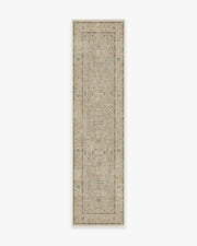 Kamran — Halı, Bej, RUNNER, beyaz zemin, 2x10