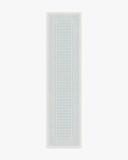 Gray Malin Palm Beach — Halı, Powder Mavi, RUNNER, beyaz zemin, 2x10