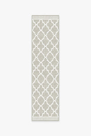 Varia Trellis — Halı, Taş, RUNNER, beyaz zemin, 2x10