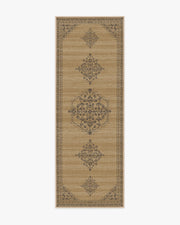 Alette — Halı, Taba Antrasit, RUNNER, beyaz zemin, 2x7