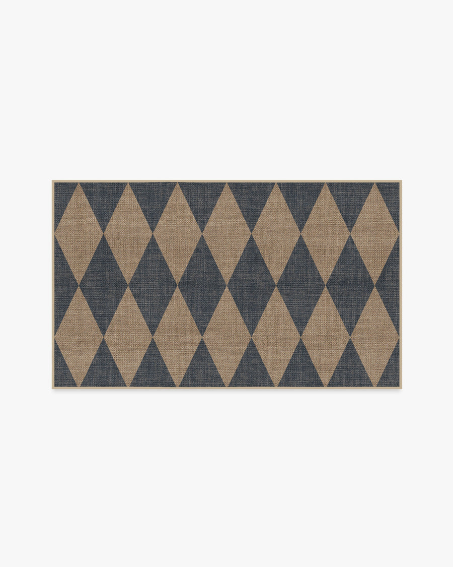 Palazzo — Halı, Soft Lacivert, AREA, beyaz zemin, 3x5