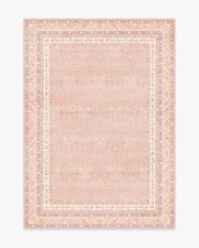 Eleanor — Halı, Yumuşak Pembe, AREA, beyaz zemin, 5x7