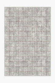 Glen Plaid — Halı, Siyah Beyaz, AREA, beyaz zemin, 6x9