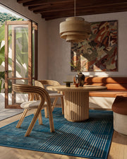 Linear Oasis — Halı, Mavi, AREA, yaşam alanı, 6x9