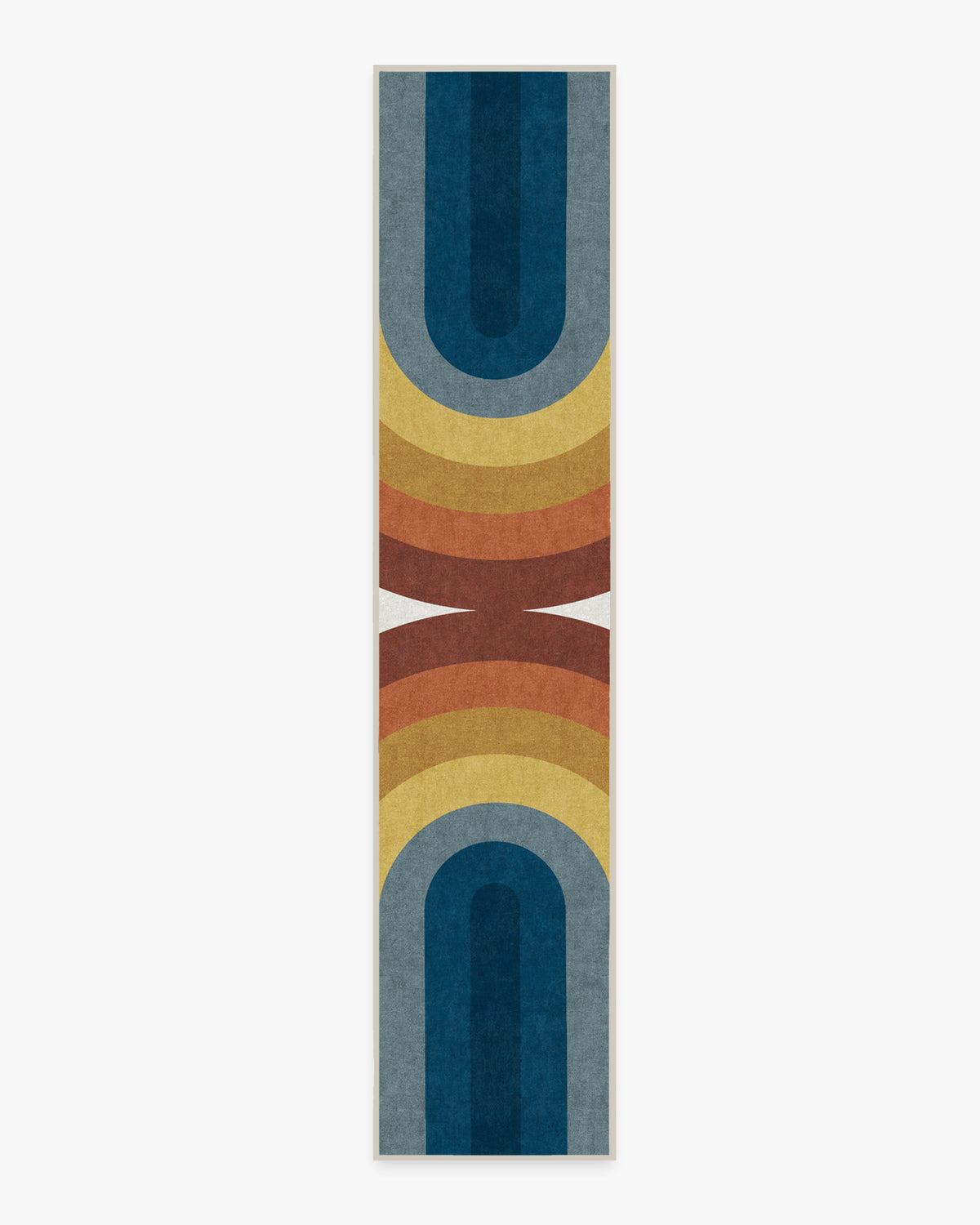 Absida — Halı, Gökkuşağı, RUNNER, beyaz zemin, 2x12