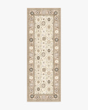 Pasha — Halı, Warm Vizon, RUNNER, beyaz zemin, 2x7