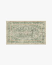 Adeline — Halı, Doğal Adaçayı, AREA, beyaz zemin, 3x5