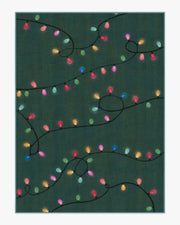 Let It Glow — Halı, Yeşil, AREA, beyaz zemin, 9x12