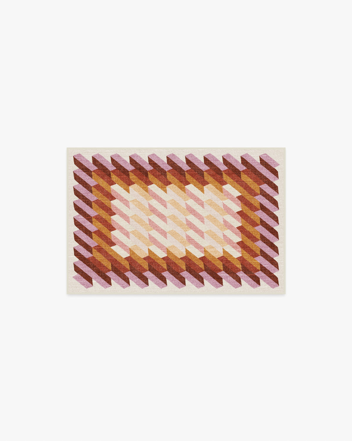 Echo — Halı, Auburn, AREA, beyaz zemin, 2x3