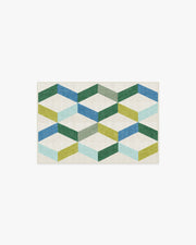 Kya — Halı, Turkuaz, AREA, beyaz zemin, 2x3