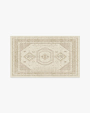 Shira — Halı, Fildişi Doğal, AREA, beyaz zemin, 3x5
