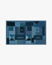 Modra — Halı, Çivit, AREA, beyaz zemin, 3x5