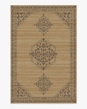 Alette — Halı, Taba Antrasit, AREA, beyaz zemin, 6x9