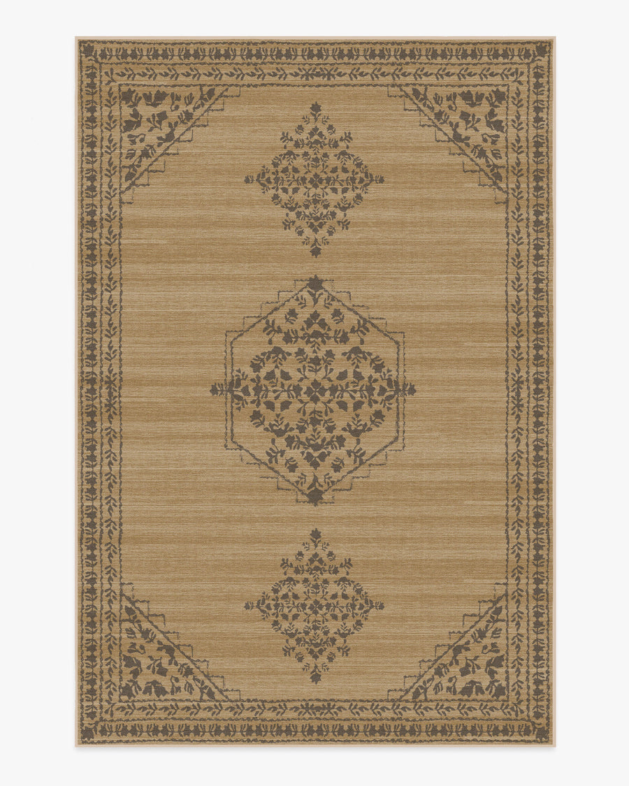 Alette — Halı, Taba Antrasit, AREA, beyaz zemin, 6x9