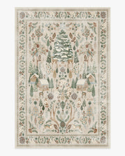 Juniper — Halı, Nötr Çok Renkli, AREA, beyaz zemin, 6x9