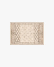 Fernanda — Halı, Krem, AREA, beyaz zemin, 2x3