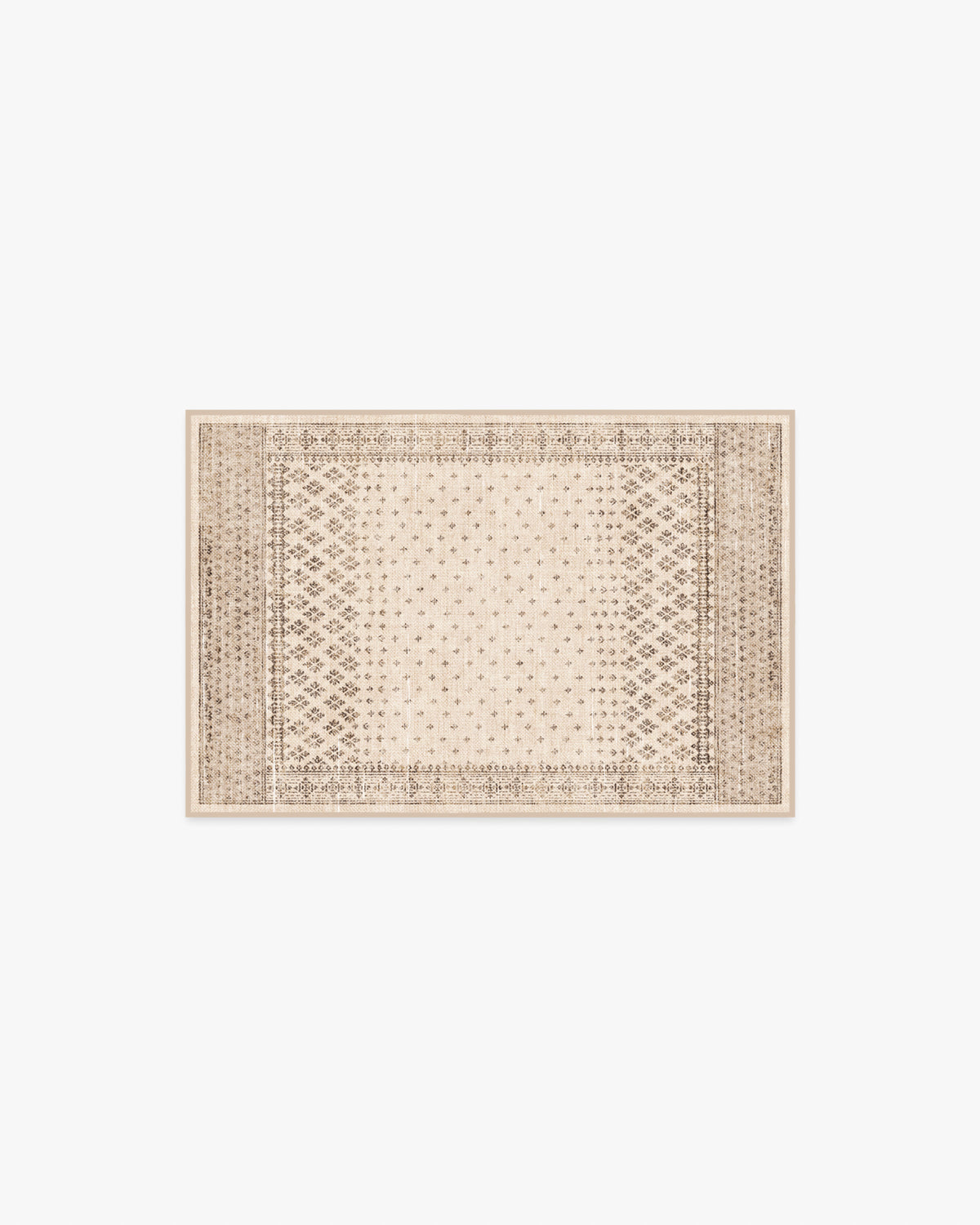 Fernanda — Halı, Krem, AREA, beyaz zemin, 2x3